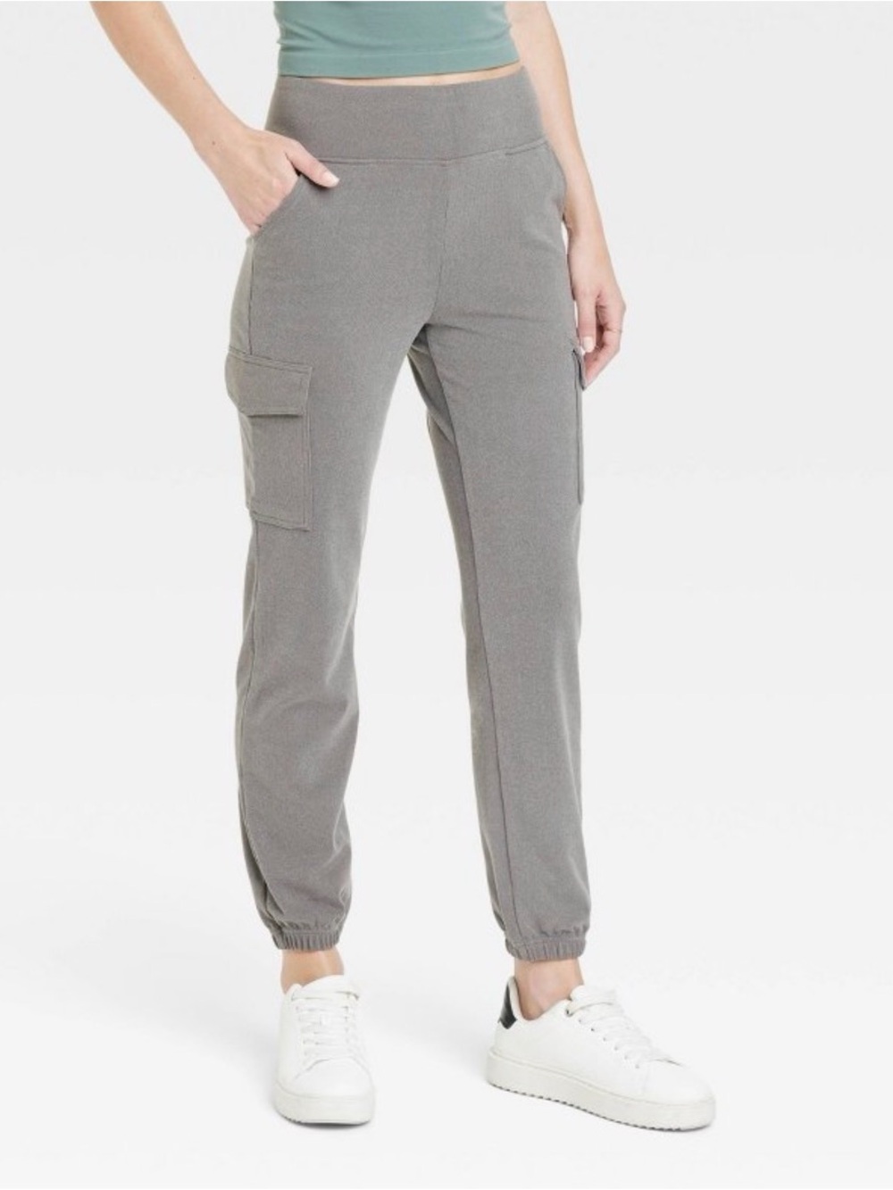 a new day Super Soft Cargo Joggers in gray XL